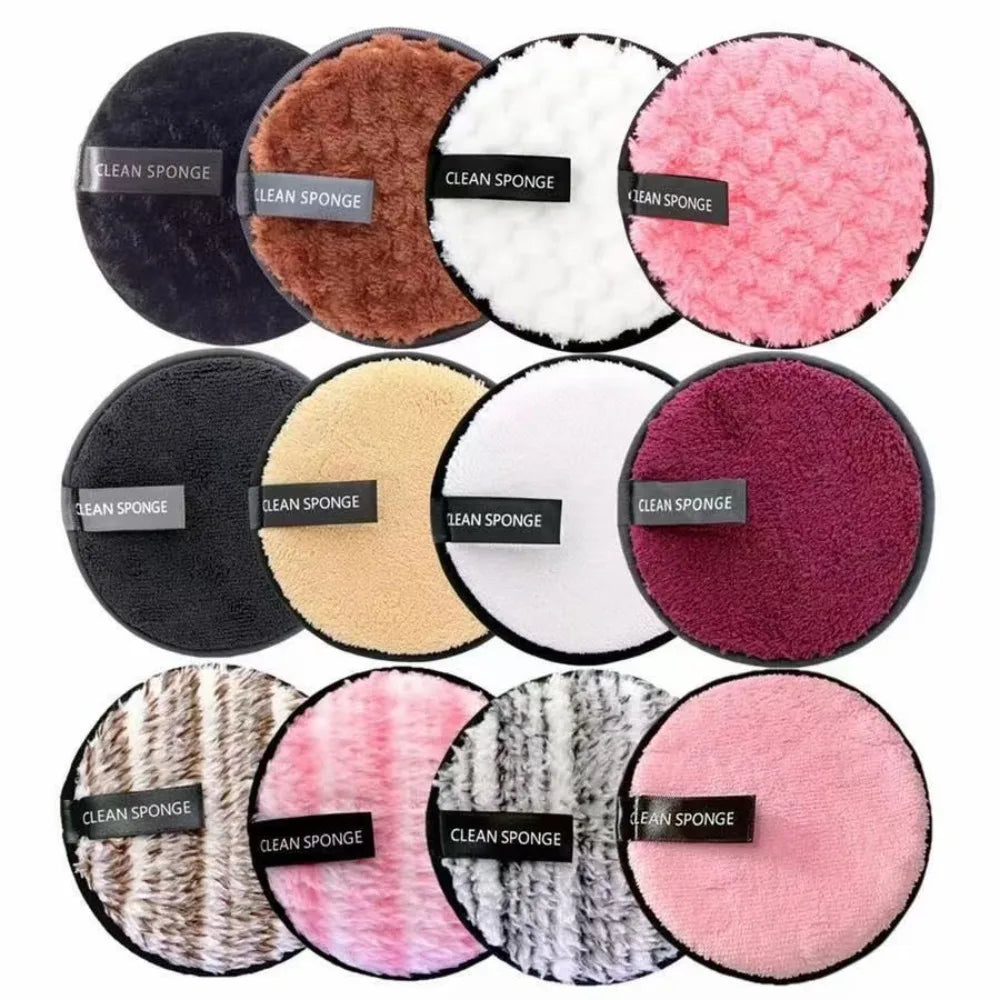 Microfiber Make Up Remover Pads 1PC Reusable Face Towel Washable Cotton Pads Make-up Wipes Cloth Cleansing Puff  Skin Care Tools